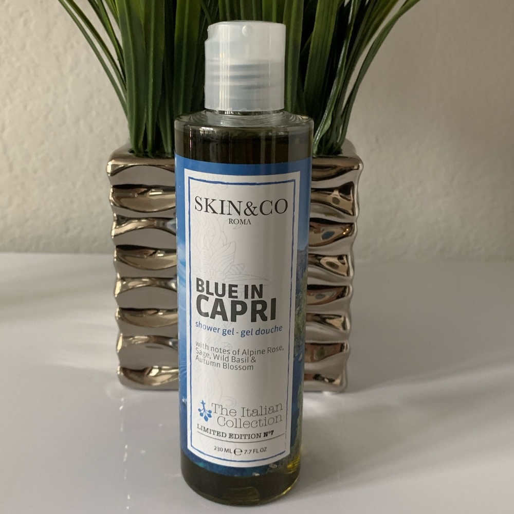 Skin&Co Roma Blue In Capri Shower Gel